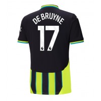 Maglie da calcio Manchester City Kevin De Bruyne #17 Seconda Maglia 2024-25 Manica Corta